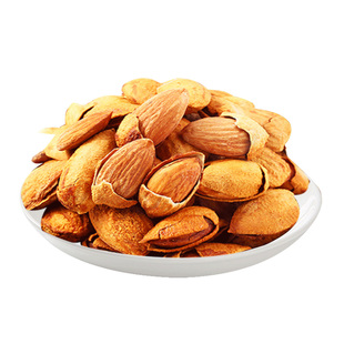 巴旦木坚果2025新货奶香味手剥烘焙孕妇薄皮零食散装原味500g袋装