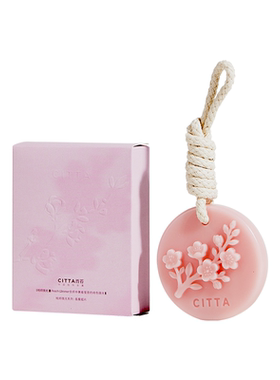 citta西苔桃花蜡片衣柜挂件