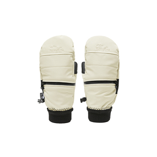 Dimito 韩国专业滑雪手套男女防风保暖骑行防寒手套 EASY ZIP