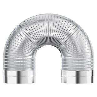抽油烟机排风管厨房排气管烟机排烟管烟道加厚铝管子通风管道配件