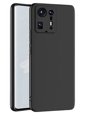 适用小米mix4手机壳保护套黑色磨砂硅胶软小米MIX45G外壳男女防摔xiaomimix4手机套2106118C全包镜头小米MlX4