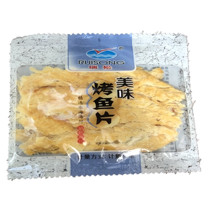 瑞松烤鱼片鳕鱼片手撕熟鱼片海鲜特产温州特产小吃零食500G一斤装
