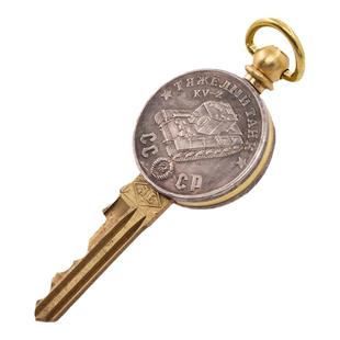 铜芯胚子替换头通用改装机车摩托车钥匙柄汽车钥匙扣挂件创意礼品