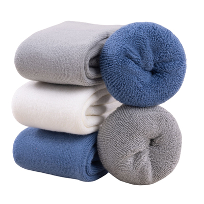 婴儿长筒袜秋冬加厚毛圈过膝防寒