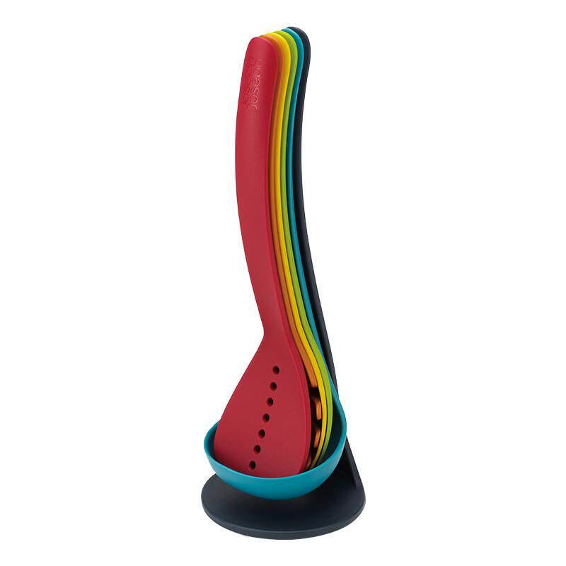 JosephJoseph锅铲不粘锅耐高温炒菜厨具套餐汤勺漏勺锅铲 10124