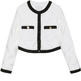 REVAN芮范设计师款质感撞色短款羽绒服RN10501331