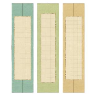 墨上花蜡染砑光作品纸桥下春波四尺对开方格微喷纸毛笔书法专用国展纸楷书行书比赛投展用纸加厚半生熟打格纸