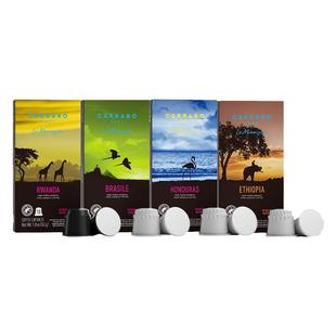 CARRARO卡乐罗胶囊咖啡阿拉比卡耶加雪菲意式浓缩Nespresso胶囊