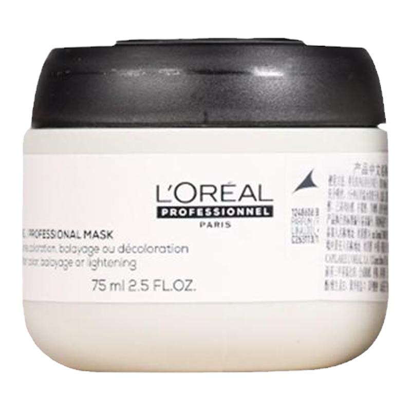 欧莱雅pro发膜吸金瞬顺洗发水修护干改善毛躁75/250ml护发素小样