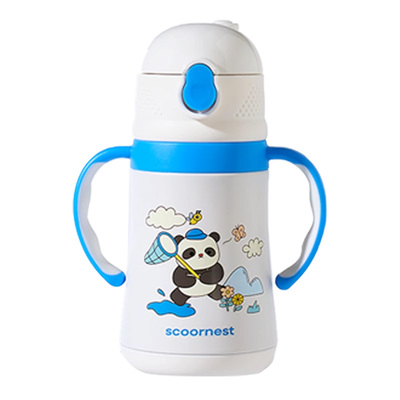 直饮吸管儿童保温杯316不锈钢