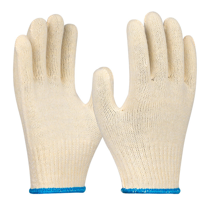 星宇棉线手套劳保棉纱尼龙耐磨工作工地干活劳动加厚耐用正品批发