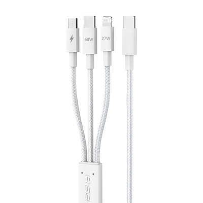 品胜typec三合一数据线PD60W快充