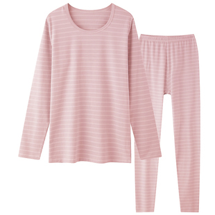 英博伦女童秋衣秋裤套装纯棉初高中学生少女大童保暖内衣棉毛衫秋