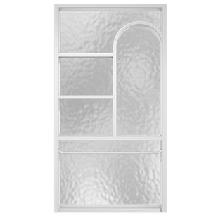 奶油风卫生间半墙屏风隔断柜客厅简约现代浴室玄关洗漱台置物架子