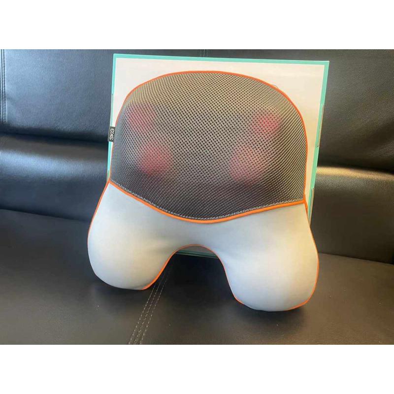 新品SKG按摩器T5背部腰部颈椎按摩仪T5-2代靠垫办公室多功能T3-2