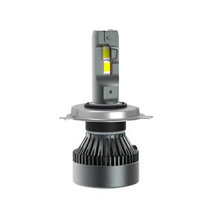 石栏摩托车大灯泡双爪三爪S2远近LED大灯泡HS1黄光白光超亮4300K