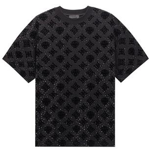 【吴奇隆同款】Ed Hardy埃德哈迪春季男士烫钻潮牌潮奢短袖T