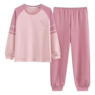 北极绒睡衣女春秋季纯棉2025年新款长袖夏天休闲可外穿家居服秋冬