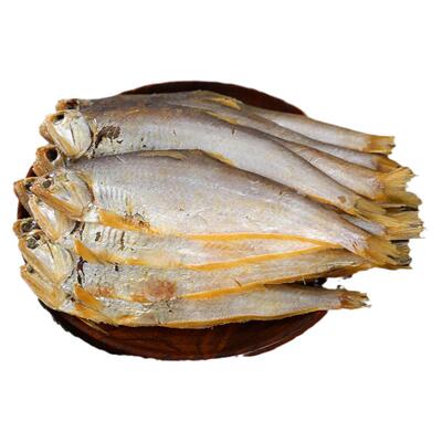 鲸御鲜渔民自晒风干咸鱼干日照