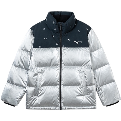 PUMA彪马官方正品童装新款儿童冬季羽绒服小立领保暖防风酷帅外套