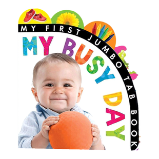 忙碌的一天 My Busy Day 纸板书 Tiger Tales 纯正版原著