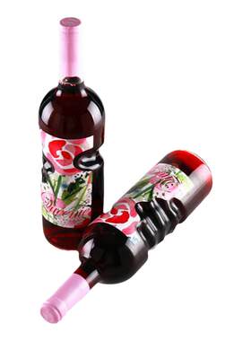 六支 贵妮春色蓝莓酒 天使之手瓶型果酒