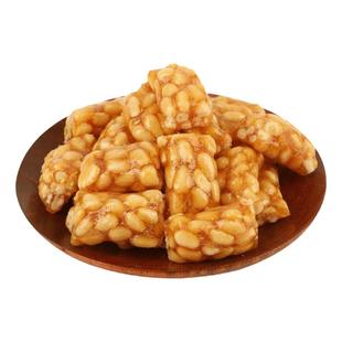 一月新货大名食品手工创意脆松糖松仁软糖苏州特产怀旧小吃250克