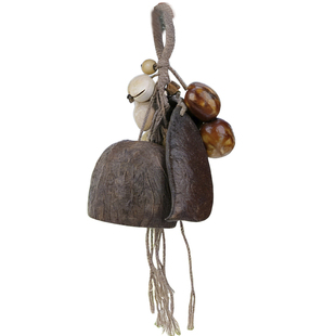 天然种子果壳摇铃材料包森系感手工艺术疗愈风铃包包车载植物挂件