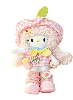 HelloKitty花花长腿毛绒钥匙扣