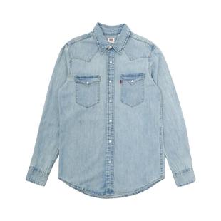 【自营】Levi’s/李维斯美式复古休闲宽松长袖牛仔衬衫外套男女潮
