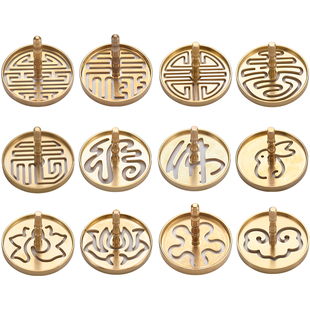 纯铜香篆香拓打香篆制香工具香印香粉打篆塔香模檀香沉香入门套装