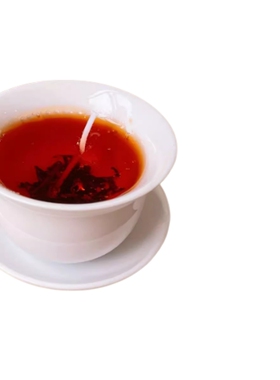 茶杯盖碗果冻蜡香薰蜡烛陶瓷茶叶白茶礼物创意摆件小众国风伴手礼
