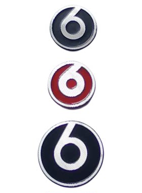 适用Beats魔声音响贴标小黑标红标大众前A柱喇叭贴凌渡内改装车贴
