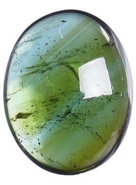 巴西高净度天然碧玺镶嵌裸石戒面