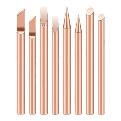 纯铜烙铁头厂家直销无磁焊宝