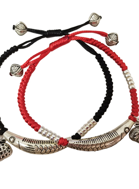 情侣手链原创设计纯银做旧闺蜜