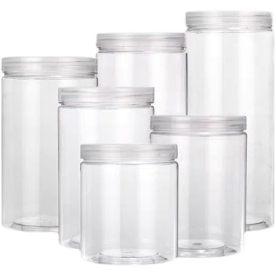 pet透明塑料密封罐厂家直销