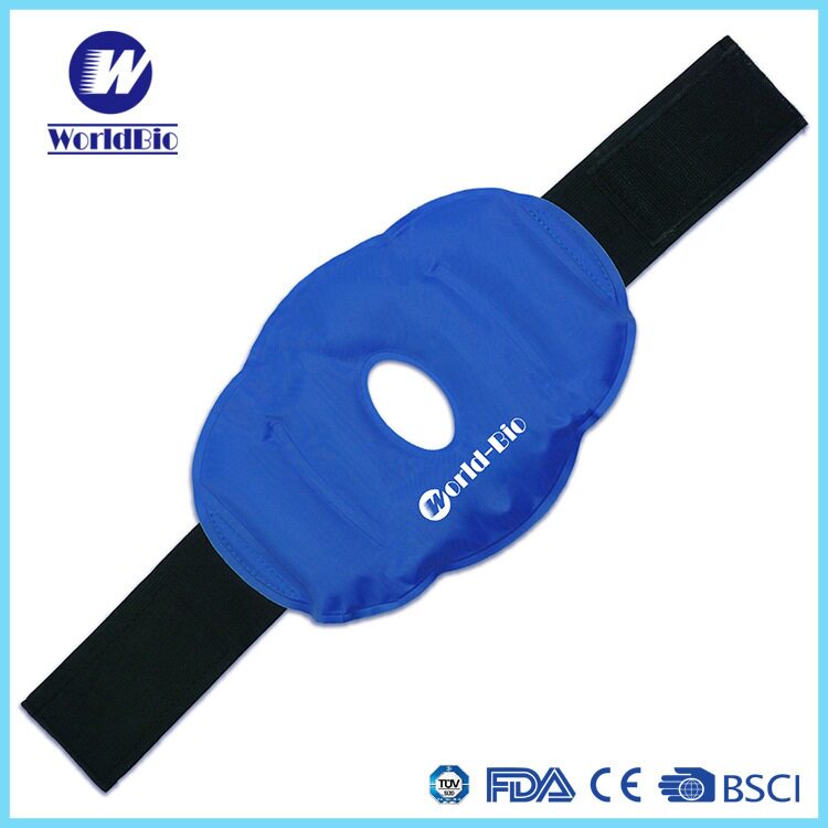 运动护膝尼丝纺冰袋凝胶日用重复使用热敷膝关节家用理疗冷