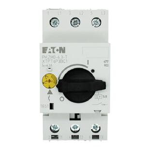 EATON伊顿穆勒 PKZM0-6.3-T 马达保护断路器电流 4-6.3A 原装正品