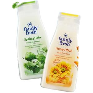 瑞典FamilyFresh保湿清凉沐浴乳液