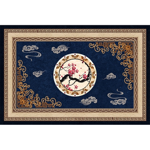 卓硕新中式石墨烯电热地毯家用客厅地暖垫智能控温电加热垫可定制