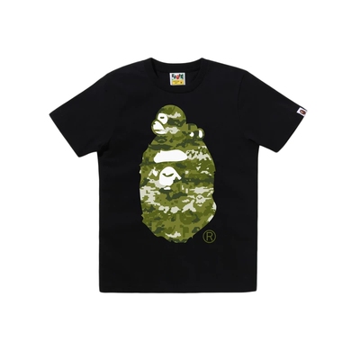 BAPE迷彩猿人BABYMILO印花T恤