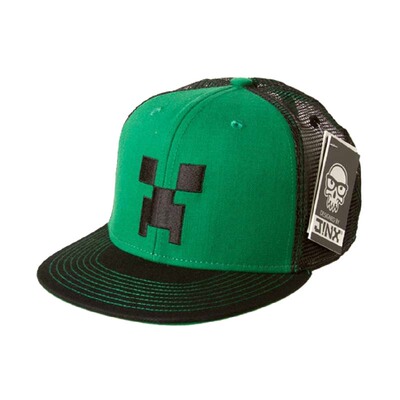 我的世界史蒂夫苦力怕大人棒球帽