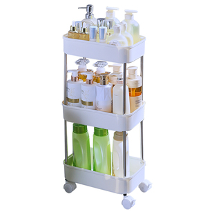 13/15/20cm夹缝置物架卫生间浴室洗衣机阳台冰箱缝隙收纳柜落地式