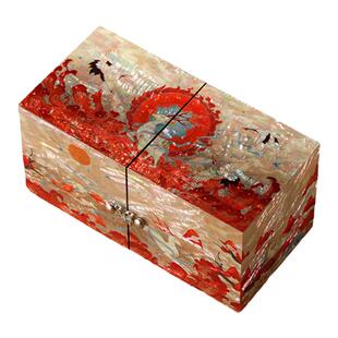 锦贝传说非遗螺钿漆器首饰盒新年春节新结婚礼物送新人新娘高档