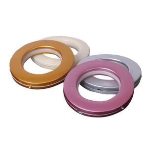 静音窗帘环窗帘配件罗马圈打孔环活口挂环辅料窗帘扣环圆圈圈孔环