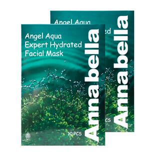 Annabella安娜贝拉海藻面膜补水保湿泰国贴片面膜两盒装10片1盒