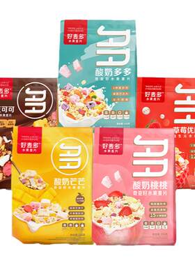 奇亚籽益生元酸奶非油炸水果麦片