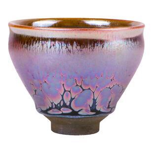 宋风居名师暨国平手工建盏茶杯高端陶瓷主人对杯功夫茶具过年送礼