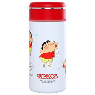 蜡笔小新保温杯迷你小巧便携高颜值女士水杯精致学生杯子口袋杯